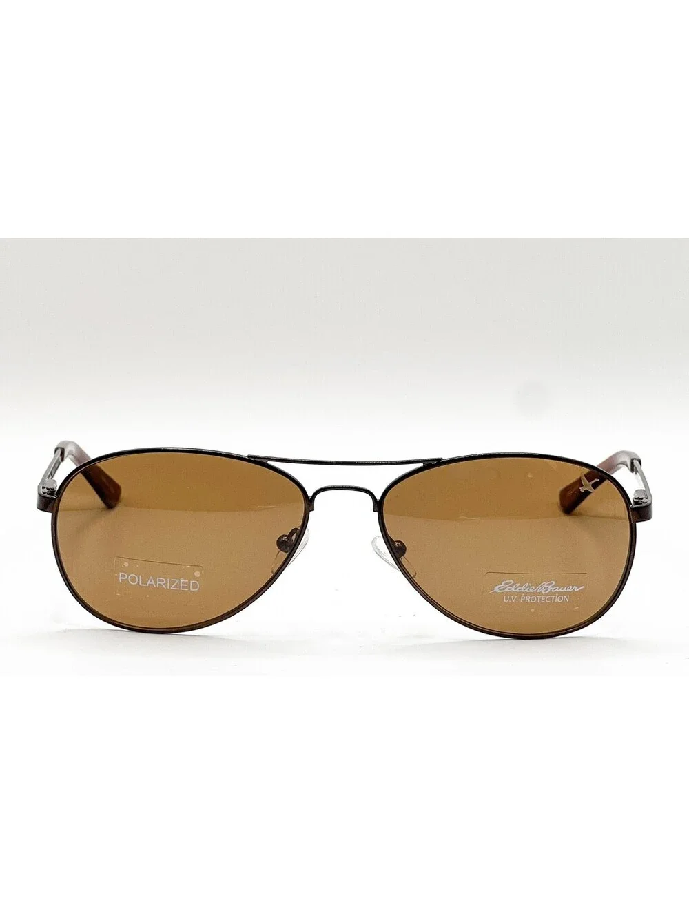 Eddie Bauer EB39405P BR Brown Full Rim Authentic Sunglasses 61-17-133